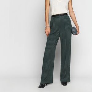 Reformation Mason pant in Sycamore Stripe